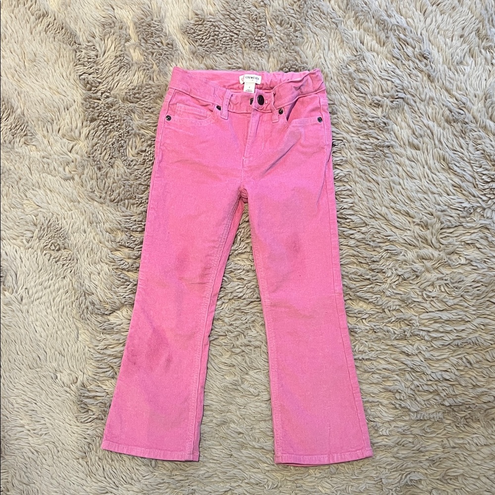 Crewcuts by J.Crew Vibrant Pink Corduroy Kids Pants🌸